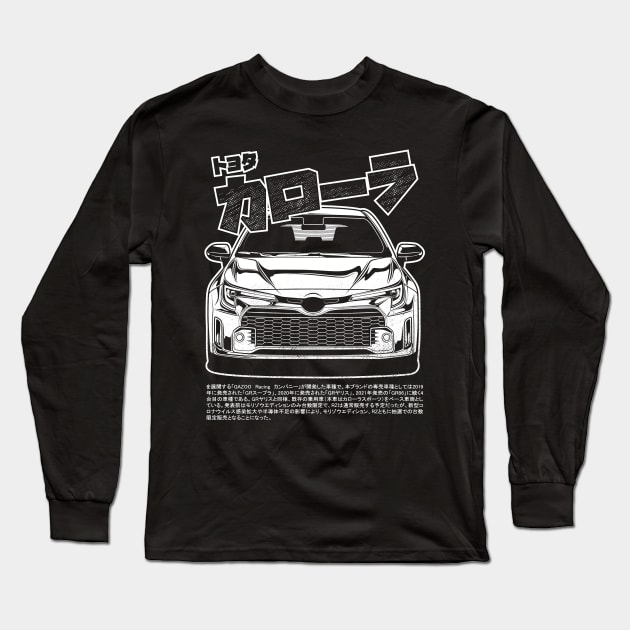 Toyota GR Corolla Long Sleeve T-Shirt by idrdesign